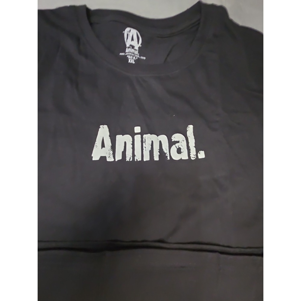 Animal Pak Shirt Mens 2XL Black Iconic M-Stak Gym Workout Bodybuilding Tee XXL - Picture 10 of 12
